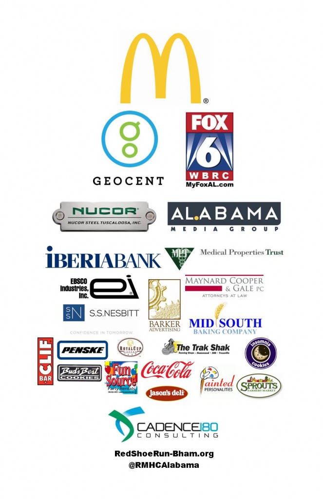 Red Shoe Run 2015-Sponsors
