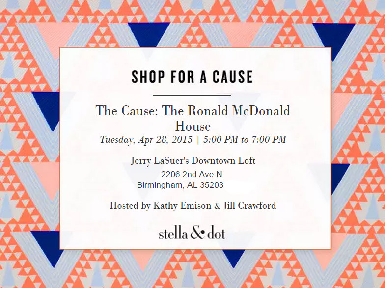Shop for a Cause with Stella & Dot
