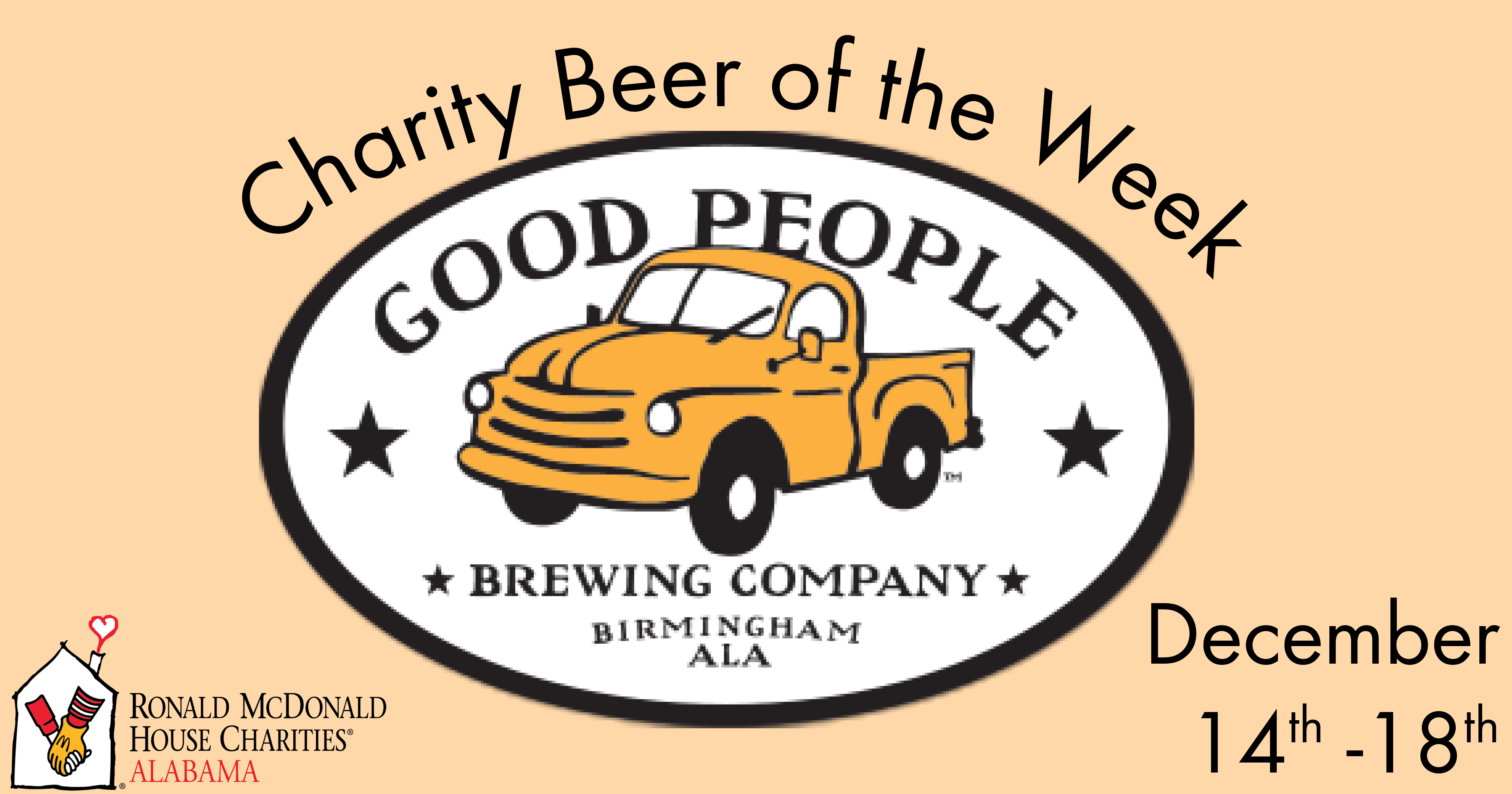 Good People Brewing Charity Beer of the Week FB graphic