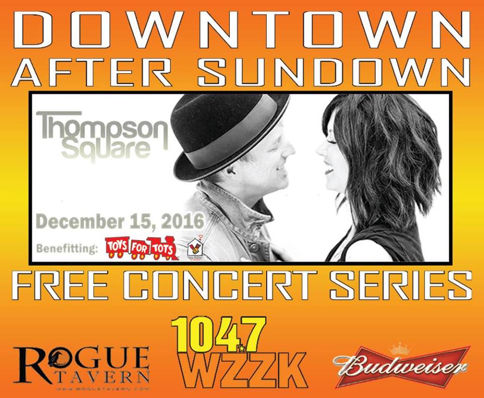 Thompson Square performs at Downtown After Sundown