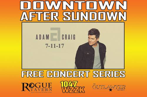Downtown After Sundown July 11 with Craig Ford poster