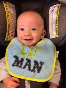 Jeb smiles at the camera. Source: Hoffman Family