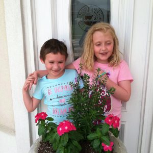 The Mollies pose for a photo.
