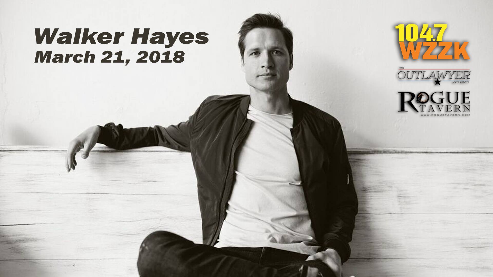 Downtown After Sundown post for Walker Hayes March 21, 2018