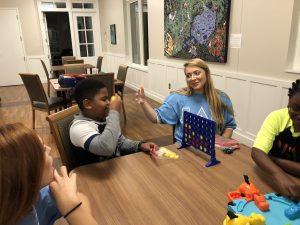 Braxton at ADPi game night.