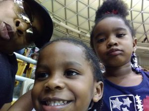 Felecia, Geo and Geonni before her diagnosis.