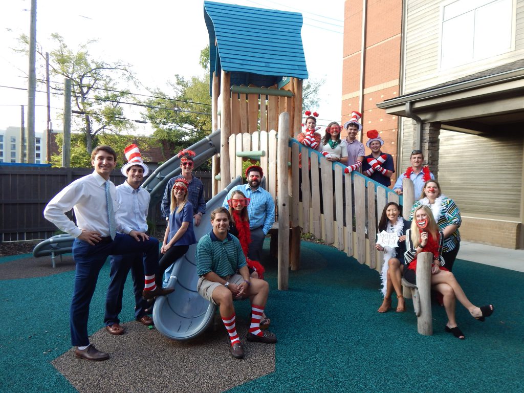 2018 Junior Board dressed for Day of Change